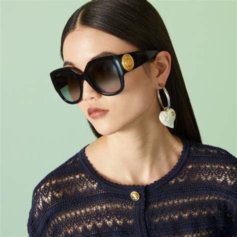 Gucci™ GG1407S Oversized Sunglasses 